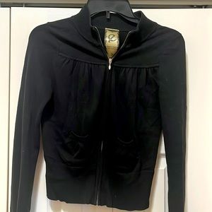 Sweater size small , zip front, long sleeve